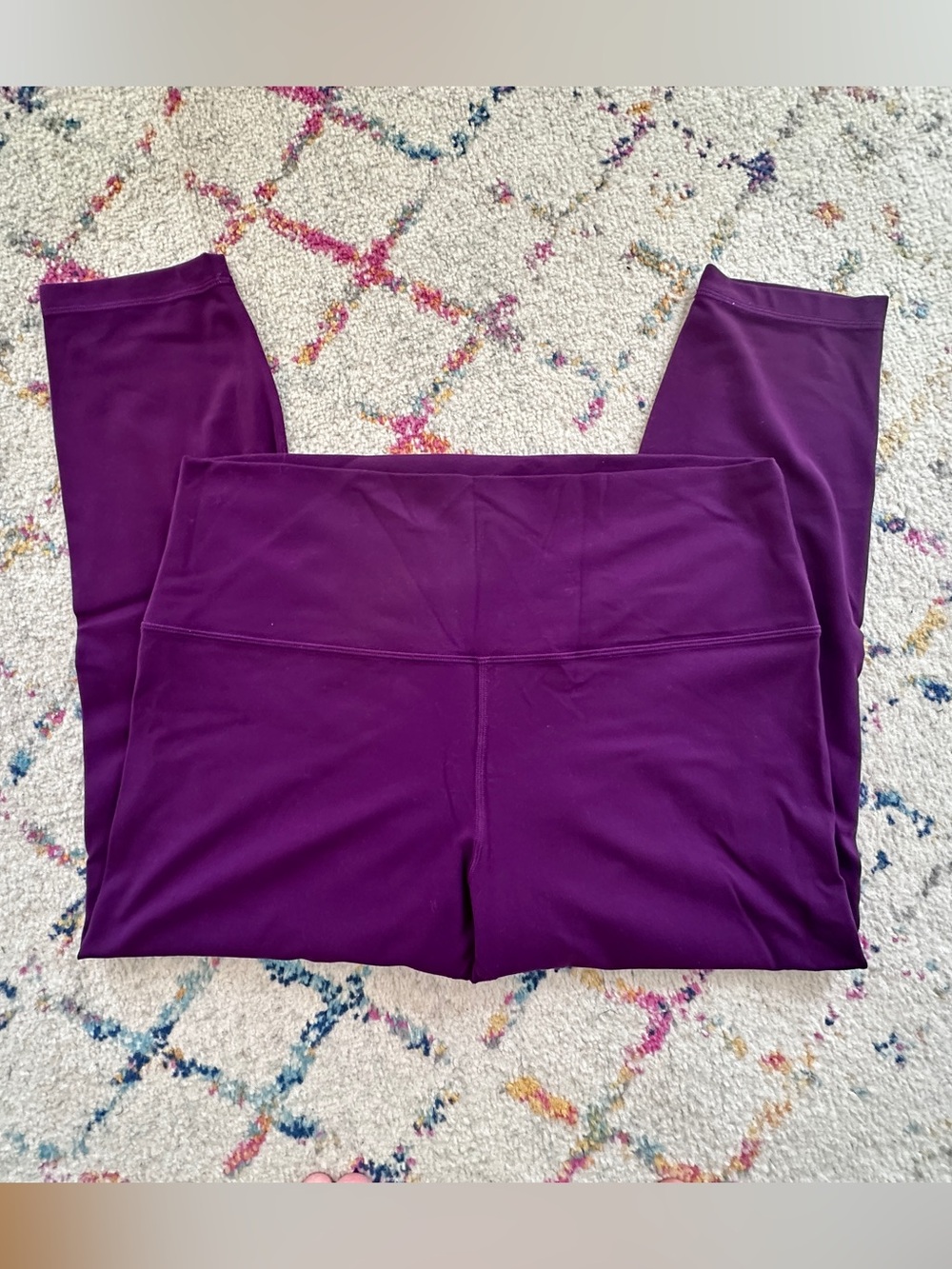 Lululemon Align 23” crop leggings Dramatic Magenta size 14